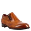 Leonardo Schnuren | Eleganter Sienna Brown Oxford Fur Herren Aus Leder