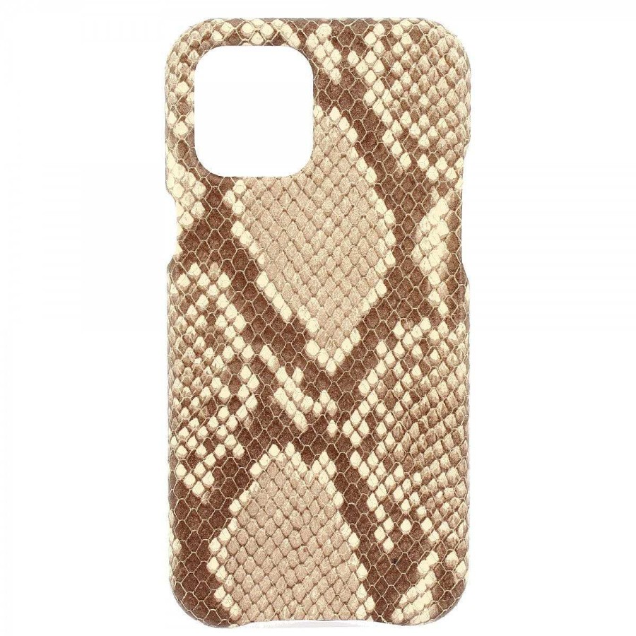 Leonardo Kleine Lederwaren | Iphone-Hulle Aus Bedrucktem Rock-Python-Leder