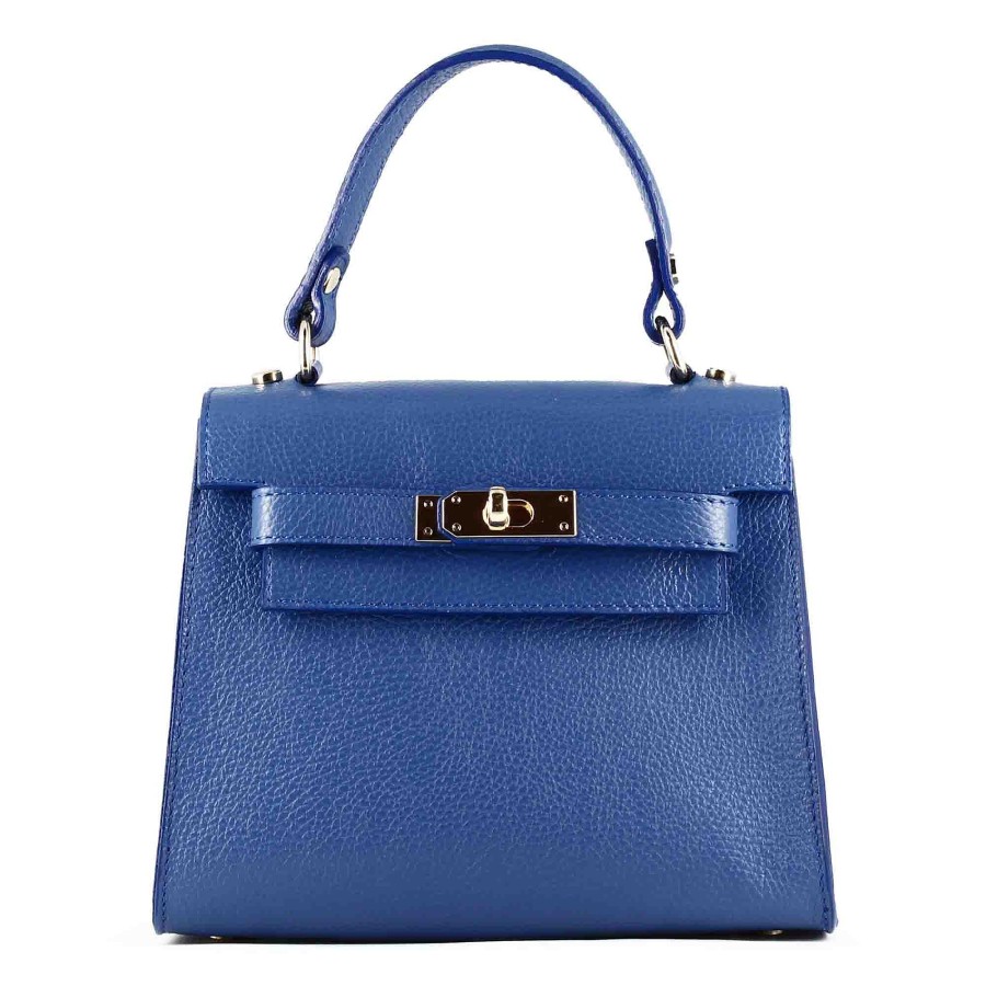 Leonardo Schultertaschen | Lady K Damenhandtasche Aus Blauem Leder