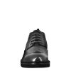 Leonardo Schnuren | Damen-Derby Mit Paupa-Brogue-Details Aus Schwarzem, Gewaschenem Leder