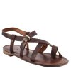 Leonardo Sandalen | Rimini Gladiator Modell Sandalen Fur Herren Aus Braunem Leder