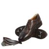 Leonardo Golf | Braune Damen-Golfschuhe Mit Handgefertigten Brogue-Details Aus Leder