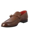 Leonardo Mokassins | Eleganter Brauner Herren-Leder-Loafer