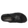 Leonardo Sandalen | Schwarze Ledersandalen Fur Herren, Hinten Offen